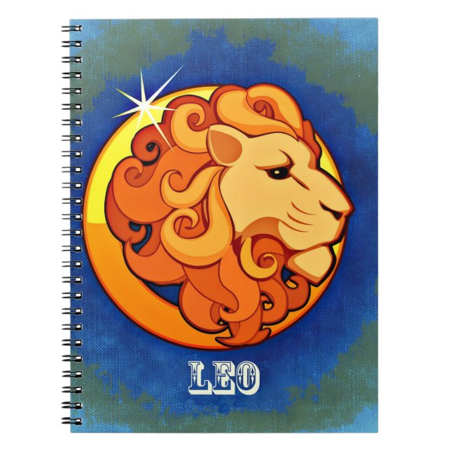 Caderno Espiral Leo (Frente)