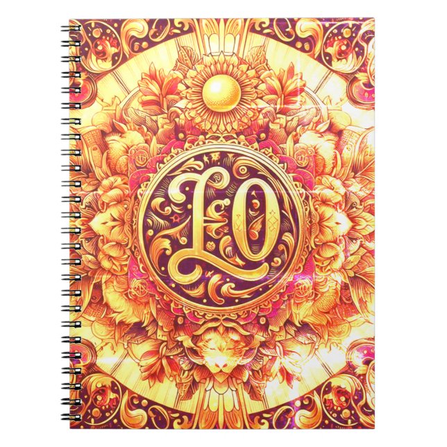 Caderno Espiral Leo Notebook (Frente)