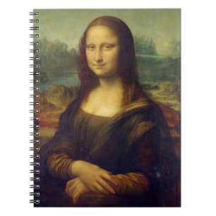 Caderno Espiral Leonardo da Vinci's Mona Lisa