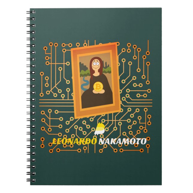 Caderno Espiral Leonardo Nakamoto (Frente)