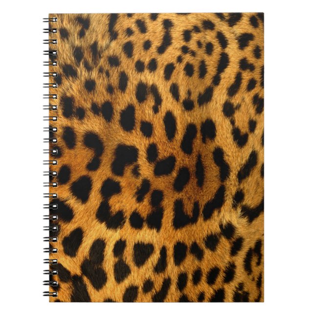Caderno Espiral Leopard Fur Print (Frente)
