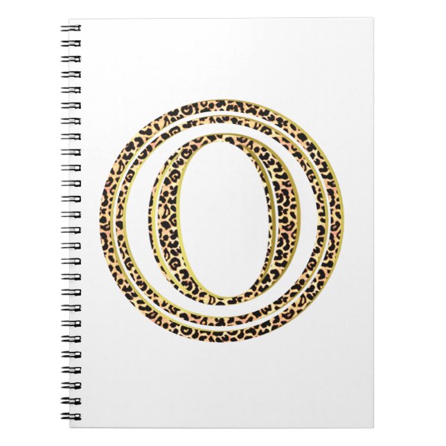 Caderno Espiral Leopard O (Frente)