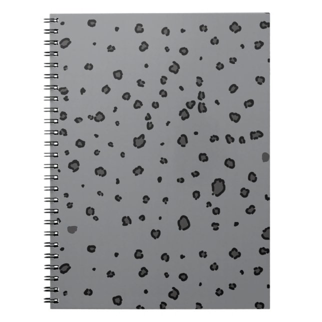 Caderno Espiral Leopard Print (Frente)