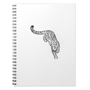 Caderno Espiral Leopard Tattoo Vintage