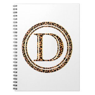 Caderno Espiral leopardo D