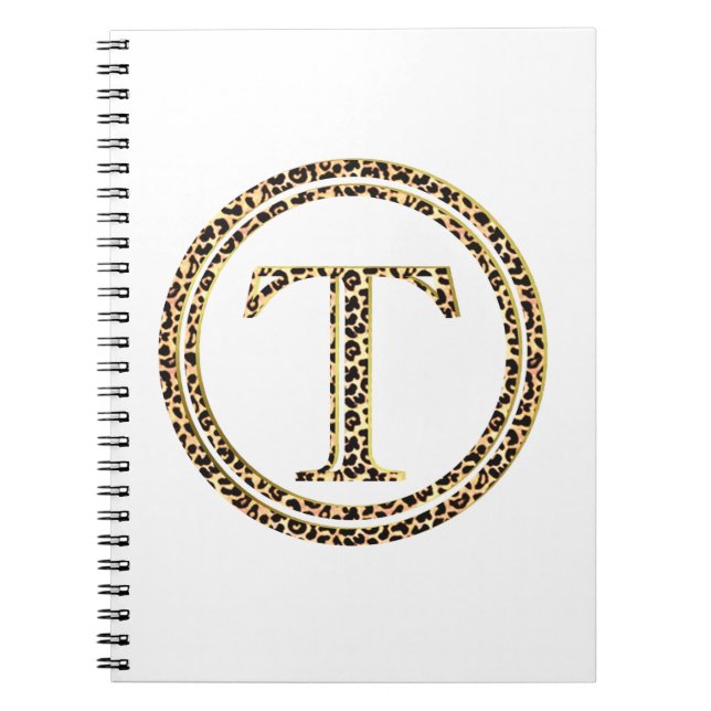 Caderno Espiral Leopardo T (Frente)