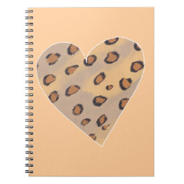 Caderno Espiral Leopardos do Coração, Notebooks Personalizados