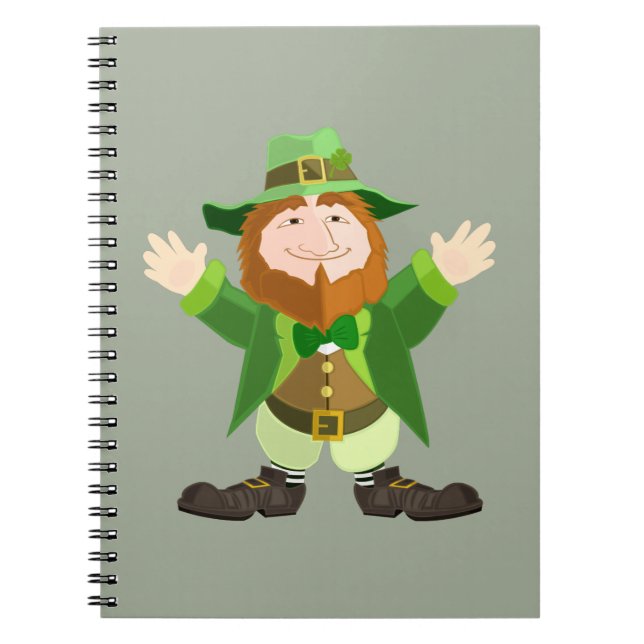 Caderno Espiral Leprechaun (Frente)