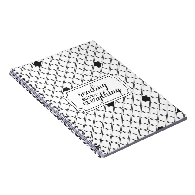 Caderno Espiral Ler soluciona tudo o notebook (Lado Direito)