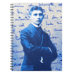 Caderno Espiral Letra de Kafka