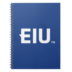 Caderno Espiral Letra EIU em bloco