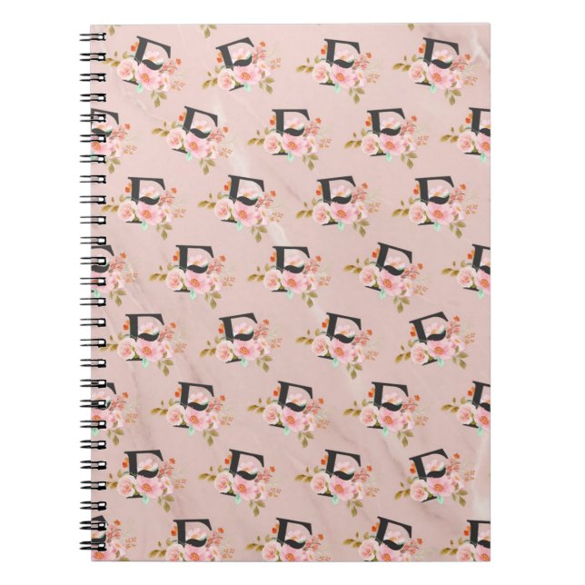 Caderno Espiral Letra F (Frente)