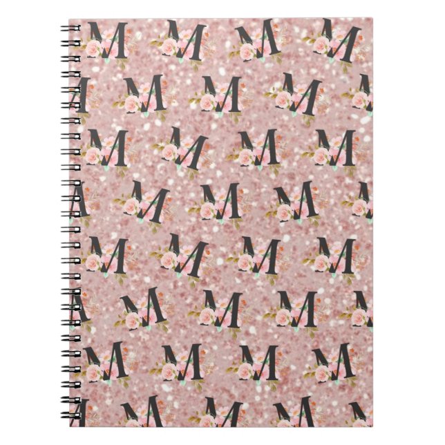 Caderno Espiral Letra M (Frente)