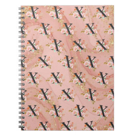 Caderno Espiral Letra X
