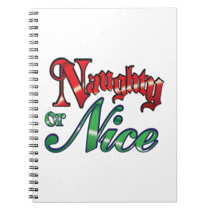 Caderno Espiral Letras verdes vermelhas retros do Natal, as
