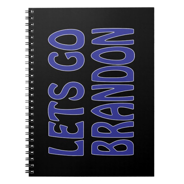 Caderno Espiral Lets-Go-Brandon (Frente)