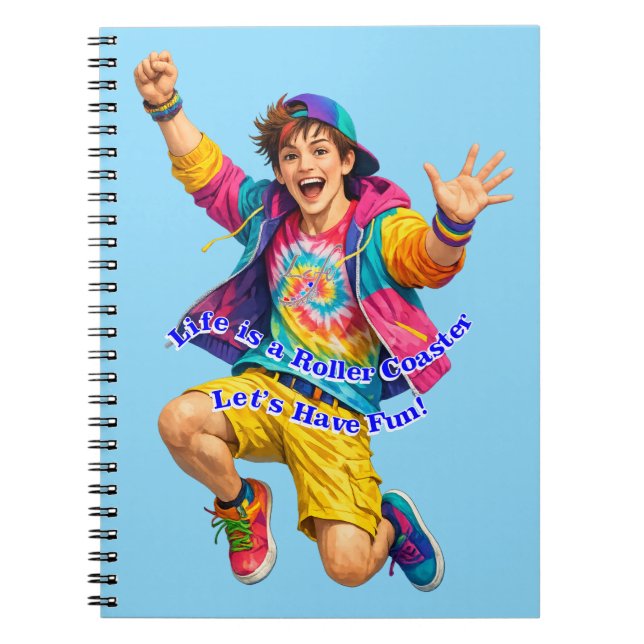 Caderno Espiral Let's Have Fun!! (Frente)