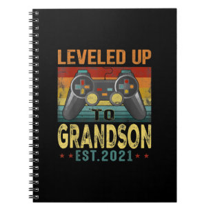 Caderno Espiral Levado Até Grandson 2021 Video Gamer