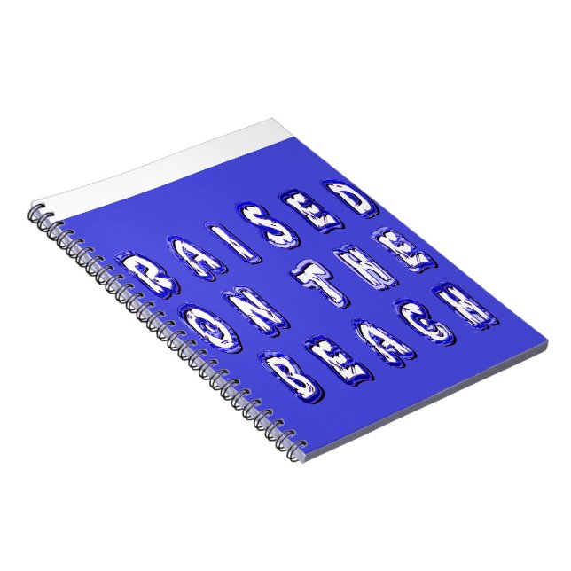Caderno Espiral Levantado Na Praia (Lado Direito)
