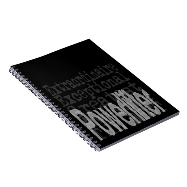 Caderno Espiral Levantador de Potência Extraordinário (Lado Direito)