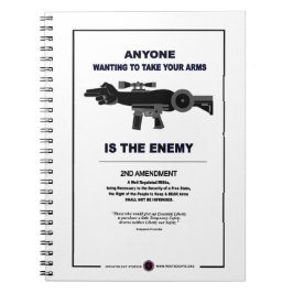 Caderno Espiral Levantamento das armas - Alteração do segundo