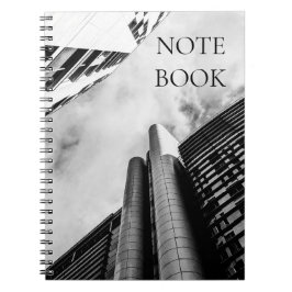 Caderno Espiral Leve prédios para a arte Foto espiral Notebook
