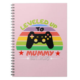 Caderno Espiral Levei Até A Mamã Engraçado Gamer Est. 2025 Mulhere
