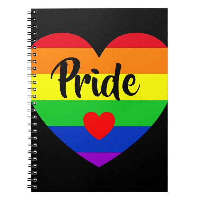 Caderno Espiral #LGBT #love #orgulde #gay #liberdade #parada (Frente)