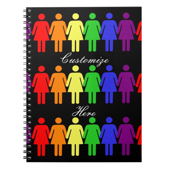 CADERNO ESPIRAL LGBTQIA 2017 (Frente)