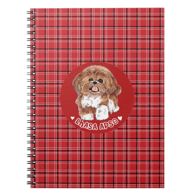 Caderno Espiral Lhasa Apso (Frente)