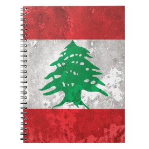 Caderno Espiral Líbano