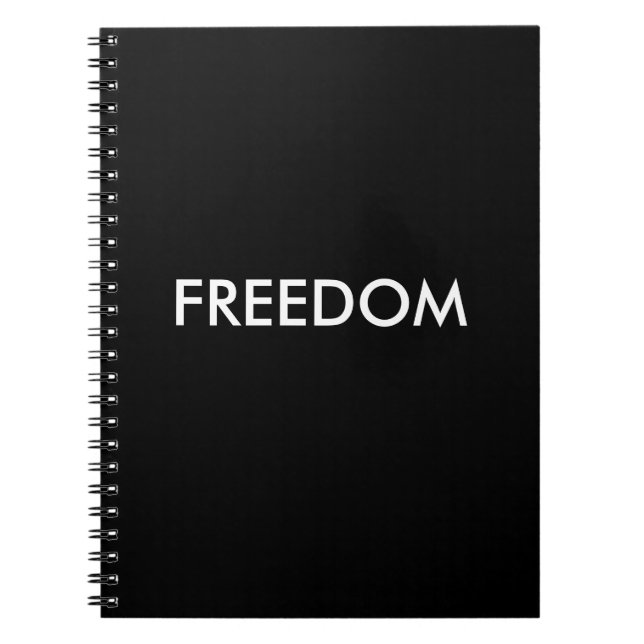 Caderno Espiral Liberdade (Frente)