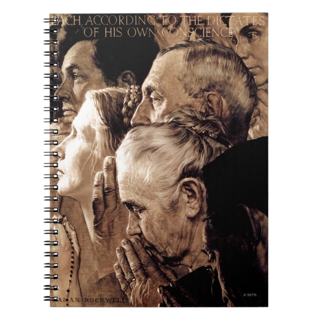 Caderno Espiral Liberdade de Culto (Frente)