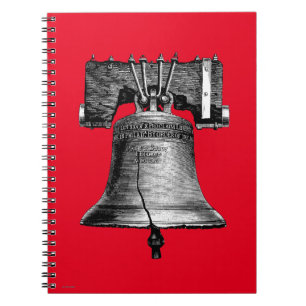 Caderno Espiral Liberty Bell, século XIX