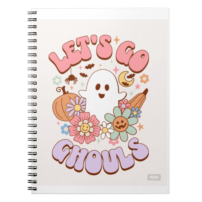 Caderno Espiral Libreta con espiral Halloween (Frente)