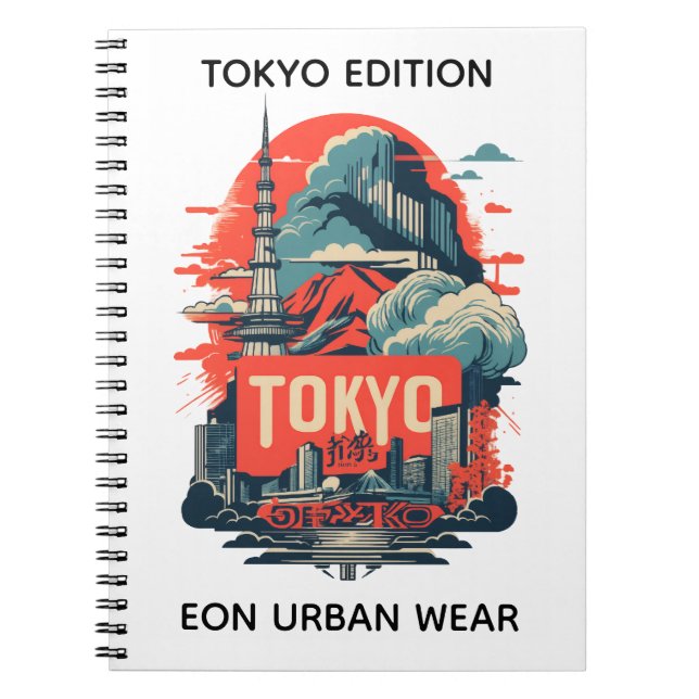 CADERNO ESPIRAL LIBRETA TOKYO EDITION (Frente)