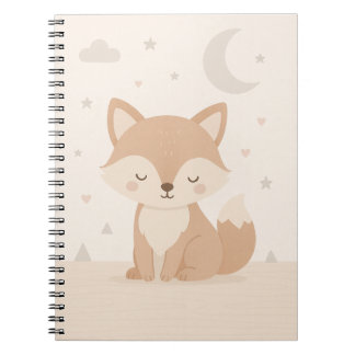 Caderno Espiral Libreta Zorrito Nórdico – Dulzura Natural