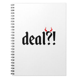 Caderno Espiral lidar com o diabo