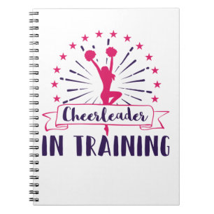 Caderno Espiral Líder De Cheerman Treinando Equipe De Cheerhead