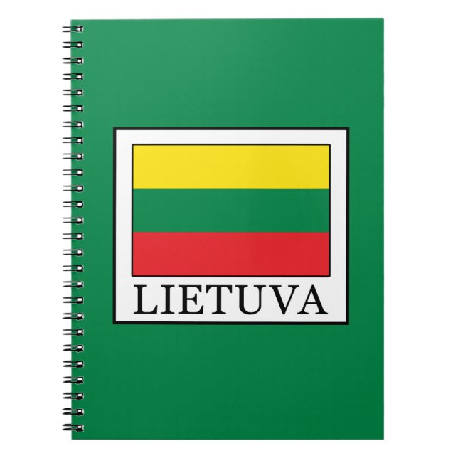 Caderno Espiral Lietuva (Frente)