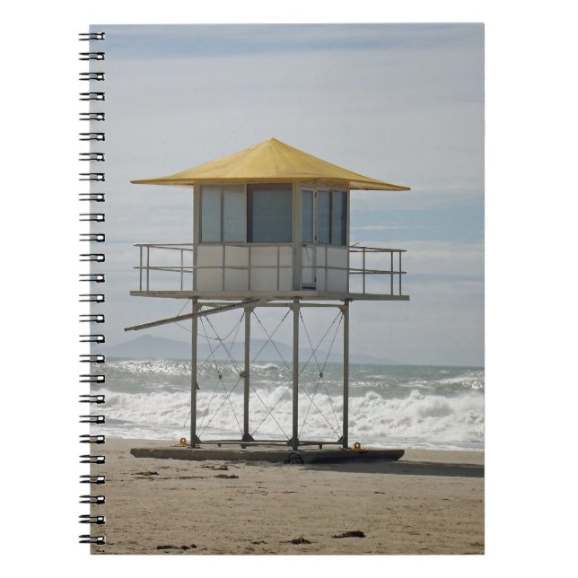 Caderno Espiral Lifeguards Hut (Frente)