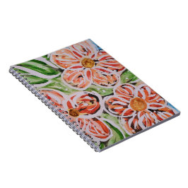Caderno Espiral Ligadora de Flores