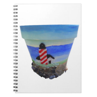 Caderno Espiral Light House Ocean View Spiral Photo Notebook