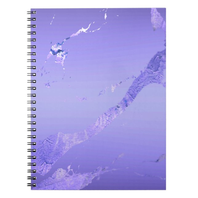 Caderno Espiral Light Purple with Metallic Accents Notebook (Frente)