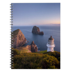 Caderno Espiral Lighthouses Lighthouse Cape Brett New Zealand