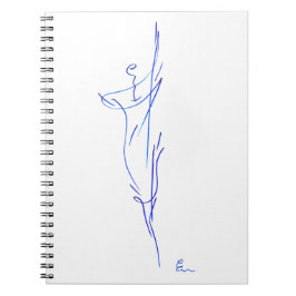 Caderno Espiral Ligne bleu 3