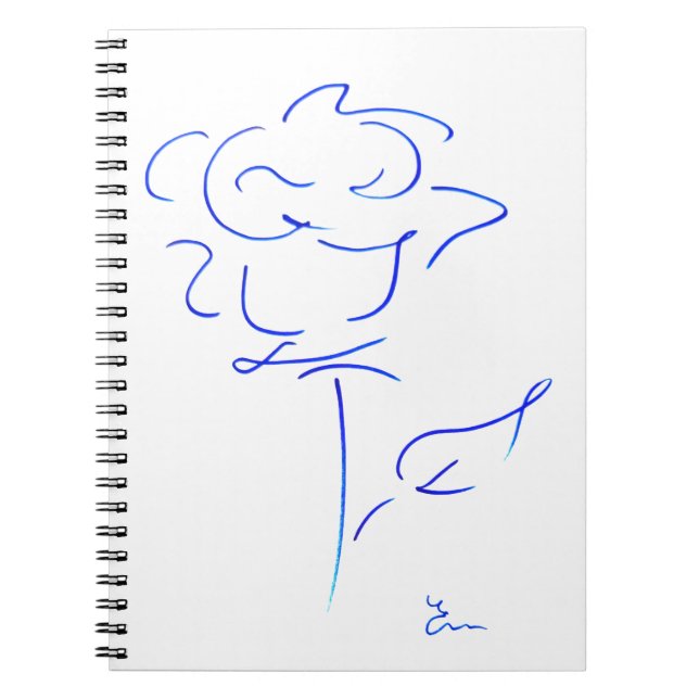 Caderno Espiral Ligne bleu 4 (Frente)