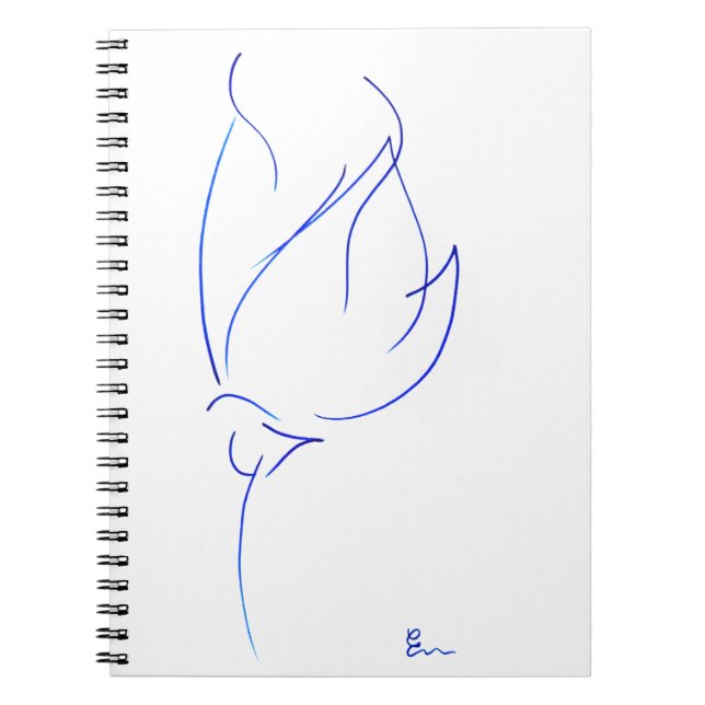 Caderno Espiral Ligne bleu 6 (Frente)
