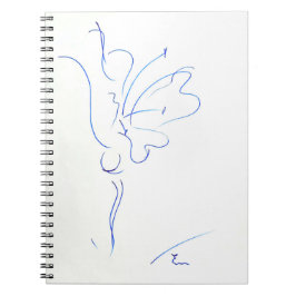 Caderno Espiral Ligne bleue