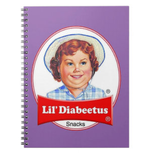 Caderno Espiral Lil Diabeetus